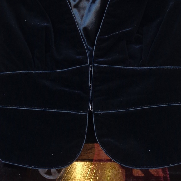 NWT velvet like top Y2K vintage - Picture 3 of 9